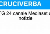 24 è Un Canale Tv, Cruciverba