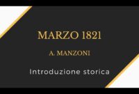 1821 ode di manzoni