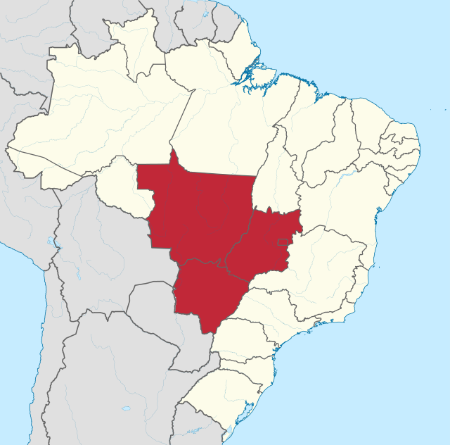 grosso, vasto stato posto al centro del brasile