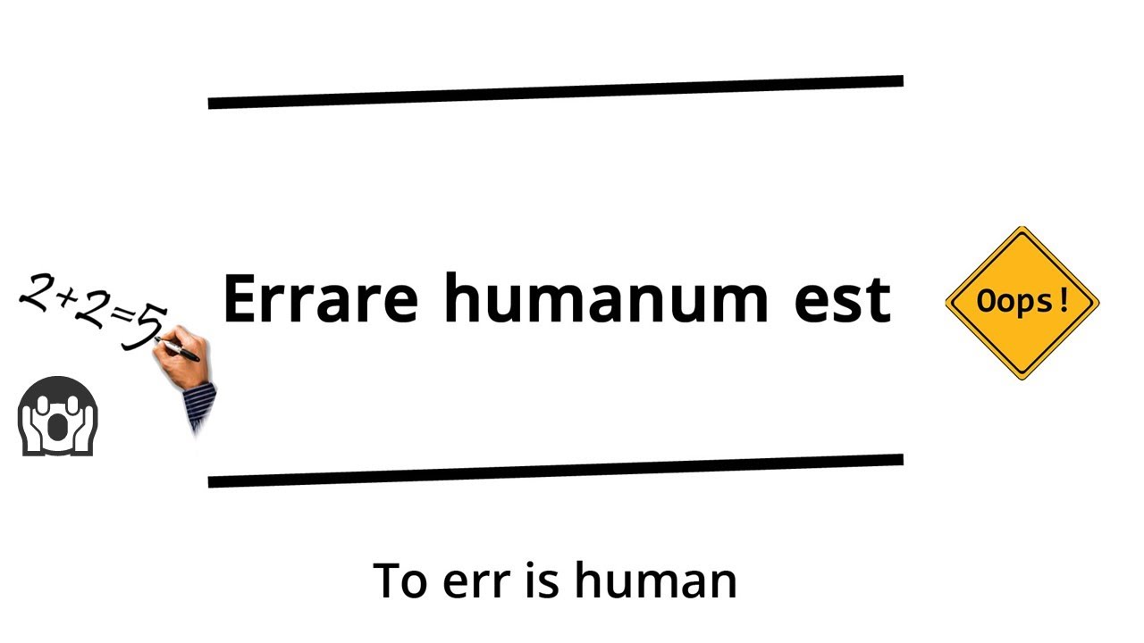 humanum est