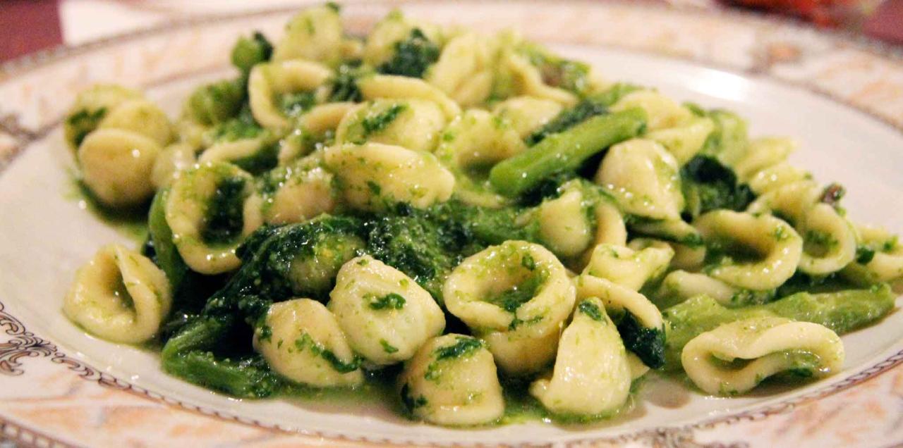 di rapa: ottime con le orecchiette : 4 lettere