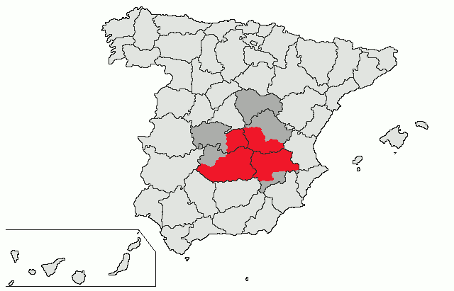 la mancia, comunità autonoma della spagna