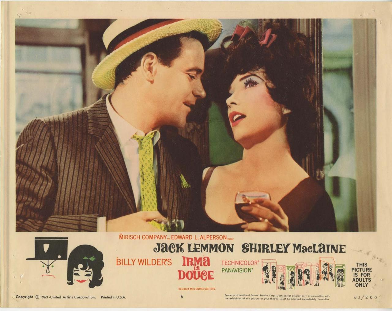 la dolce, film di billy wilder con jack lemmon (1963)
